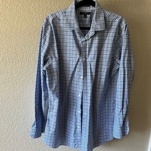 Banana Republic Grant fit non-iron 100% cotton stretch men’s shirt